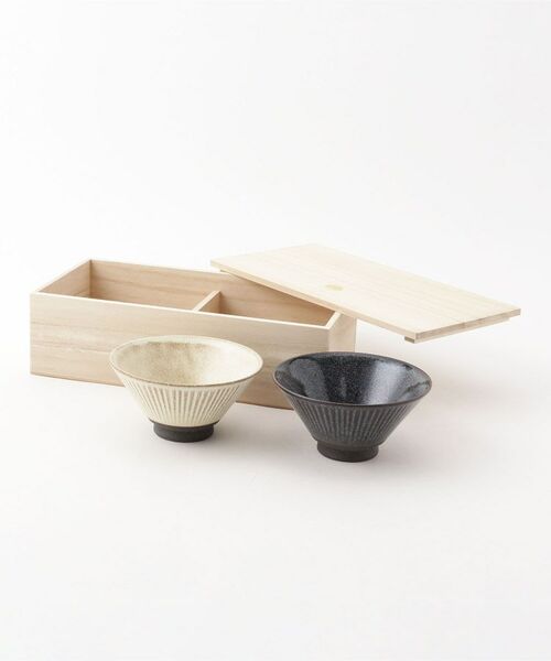 212 KITCHEN STORE / トゥーワントゥーキッチン ストア 食器 | engi 和ギフト 十草 (IV NV) 飯碗ペアセット | 詳細5