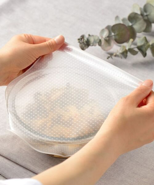 212 KITCHEN STORE / トゥーワントゥーキッチン ストア キッチンツール | ラクーニ 角型シリコーンラップ 4枚入 | 詳細1