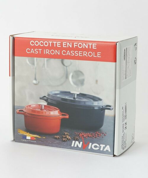 212 KITCHEN STORE / トゥーワントゥーキッチン ストア キッチンツール | キャセロール ラウンド 22cm BK / INVICTA アンヴィクタ | 詳細9