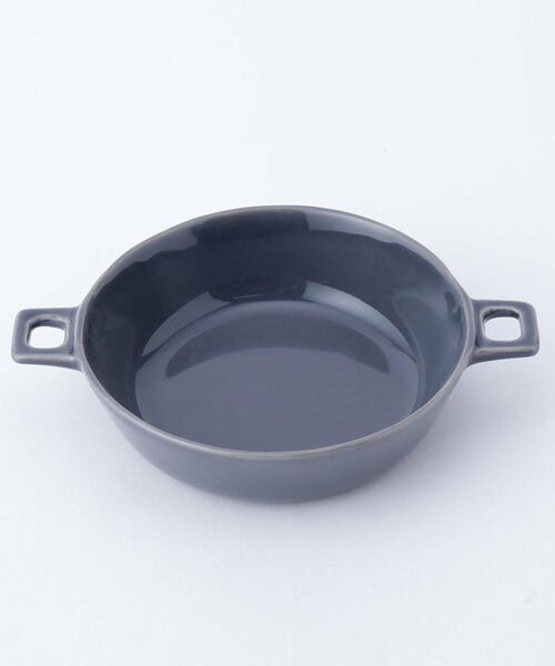 212 KITCHEN STORE / トゥーワントゥーキッチン ストア 食器 | ヒナタ ラウンドハンドルグラタン GY | 詳細1