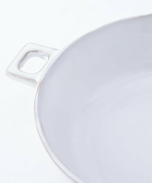 212 KITCHEN STORE / トゥーワントゥーキッチン ストア 食器 | ヒナタ ラウンドハンドルグラタン WH | 詳細4