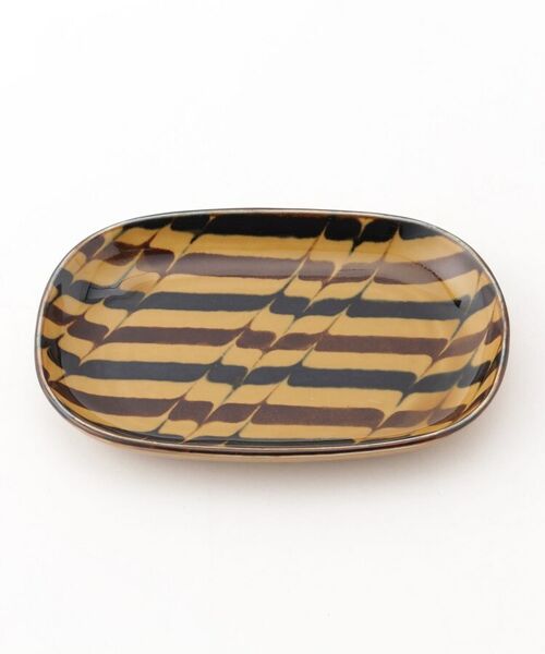 212 KITCHEN STORE / トゥーワントゥーキッチン ストア 食器 | SLIP CHOCOLATE (スリップショコラ) サンドウィッチトレイ パラレル | 詳細1