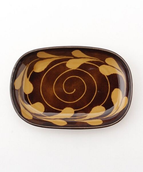 212 KITCHEN STORE / トゥーワントゥーキッチン ストア 食器 | SLIP CHOCOLATE (スリップショコラ) サンドウィッチトレイ リーフ | 詳細3