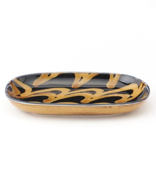 212 KITCHEN STORE / トゥーワントゥーキッチン ストア 食器 | SLIP CHOCOLATE (スリップショコラ) サンドウィッチトレイ ウエーブ | 詳細2