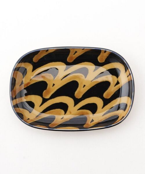 212 KITCHEN STORE / トゥーワントゥーキッチン ストア 食器 | SLIP CHOCOLATE (スリップショコラ) サンドウィッチトレイ ウエーブ | 詳細3