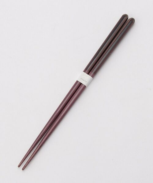 212 KITCHEN STORE / トゥーワントゥーキッチン ストア インテリア・生活雑貨・ホビー・ステーショナリー | 箸 抗菌食洗しおり 紫 23.0 | 詳細1