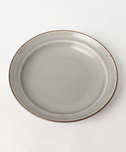 212 KITCHEN STORE / トゥーワントゥーキッチン ストア 食器 | かけ釉薬 リムプレート12 グレー | 詳細2