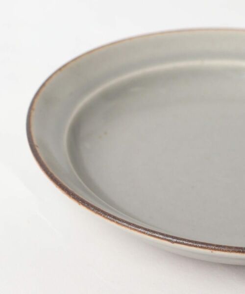 212 KITCHEN STORE / トゥーワントゥーキッチン ストア 食器 | かけ釉薬 リムプレート12 グレー | 詳細3