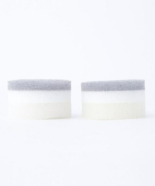 212 KITCHEN STORE / トゥーワントゥーキッチン ストア インテリア・インテリア雑貨 | 洗面スポンジ POCO リフィル 2個入り GY <marna マーナ> | 詳細2