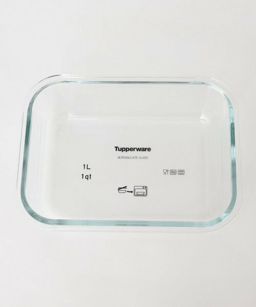 212 KITCHEN STORE / トゥーワントゥーキッチン ストア キッチンツール | プレミアグラス コンテナー 1L BL ＜Tupperware タッパーウェア＞ | 詳細2