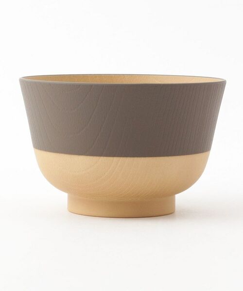 212 KITCHEN STORE / トゥーワントゥーキッチン ストア 食器 | やさしい彩 抗菌羽反汁椀 クルミ色 | 詳細1