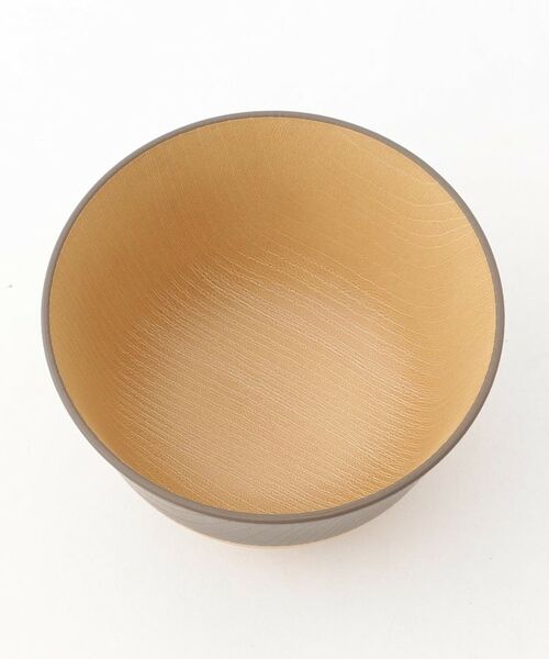 212 KITCHEN STORE / トゥーワントゥーキッチン ストア 食器 | やさしい彩 抗菌羽反汁椀 クルミ色 | 詳細3