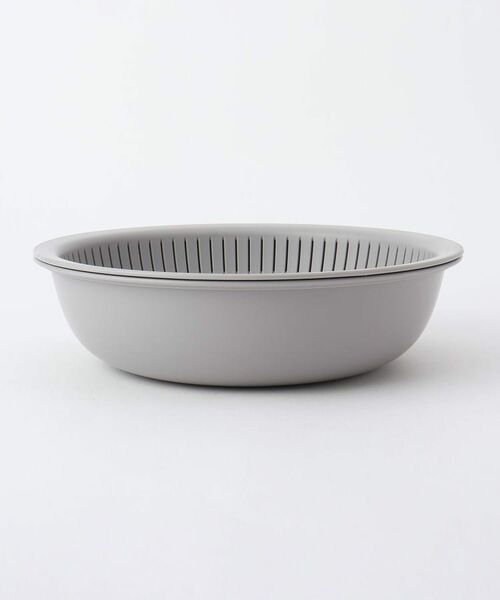 212 KITCHEN STORE / トゥーワントゥーキッチン ストア キッチンツール | 米とぎにも使えるザルとボール浅 GY ＜like-it ライクイット＞ | 詳細2