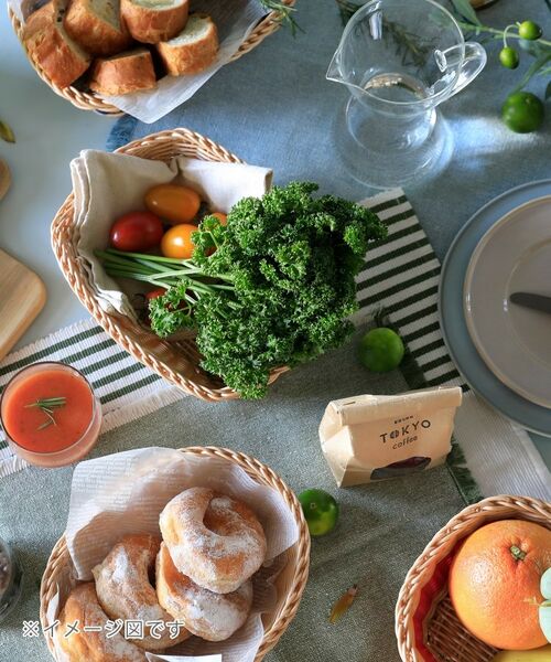 212 KITCHEN STORE / トゥーワントゥーキッチン ストア インテリア・生活雑貨・ホビー・ステーショナリー | 洗えるバスケット ルンド オーバル  キャラメル Quartier larin | 詳細6