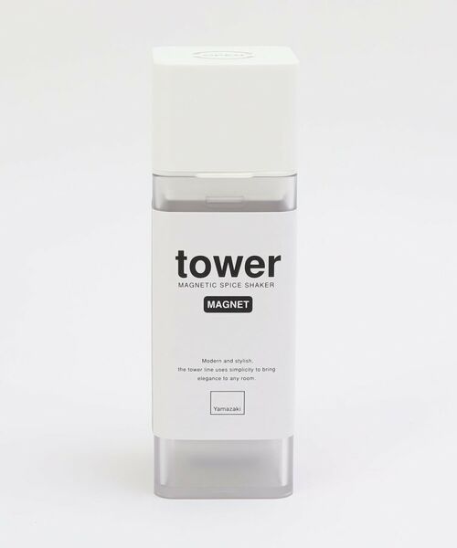 212 KITCHEN STORE / トゥーワントゥーキッチン ストア キッチンツール | マグネット調味料ボトル WH <tower タワー> | 詳細5