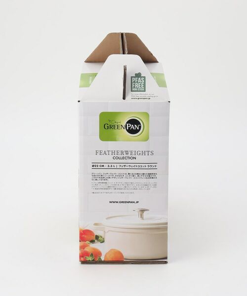 212 KITCHEN STORE / トゥーワントゥーキッチン ストア キッチンツール | フェザーウェイト・ココット 22cm CR ＜GreenPan グリーンパン＞ | 詳細10