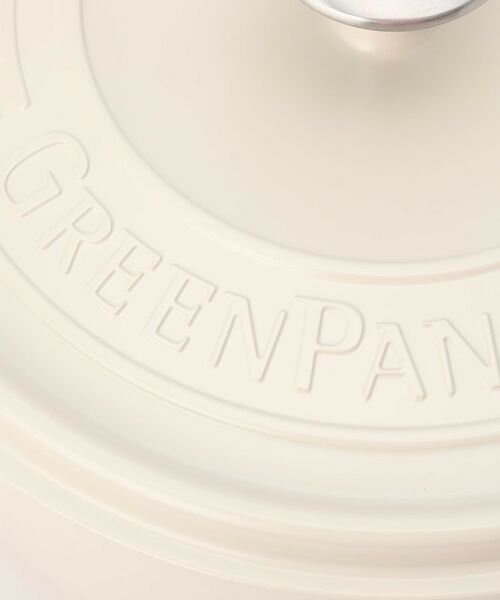 212 KITCHEN STORE / トゥーワントゥーキッチン ストア キッチンツール | フェザーウェイト・ココット 22cm CR ＜GreenPan グリーンパン＞ | 詳細6