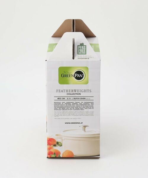 212 KITCHEN STORE / トゥーワントゥーキッチン ストア キッチンツール | フェザーウェイト・ココット 22cm CR ＜GreenPan グリーンパン＞ | 詳細9