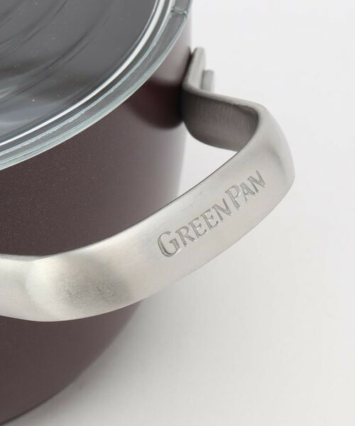 212 KITCHEN STORE / トゥーワントゥーキッチン ストア キッチンツール | マルチフードクッカー 16.5cm ショコラ ＜GreenPan グリーンパン＞ | 詳細3