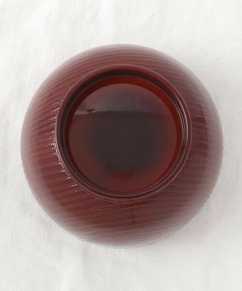 212 KITCHEN STORE / トゥーワントゥーキッチン ストア 食器 | 赤溜 汁椀 木目 クリーンコート加工 | 詳細4