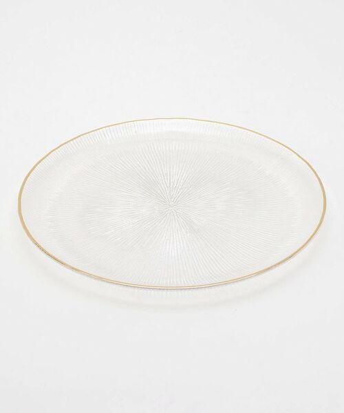 212 KITCHEN STORE / トゥーワントゥーキッチン ストア 食器 | ウェーブ プレート M GD ゴールド | 詳細1