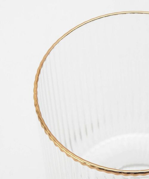 212 KITCHEN STORE / トゥーワントゥーキッチン ストア グラス・マグカップ | ウェーブ グラス GD ゴールド | 詳細2