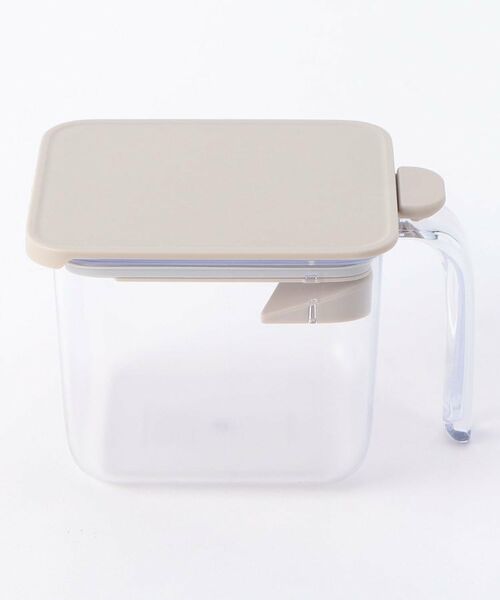 212 KITCHEN STORE / トゥーワントゥーキッチン ストア キッチンツール | 調味料ポット ワイド グレージュ ＜marna マーナ＞ | 詳細1