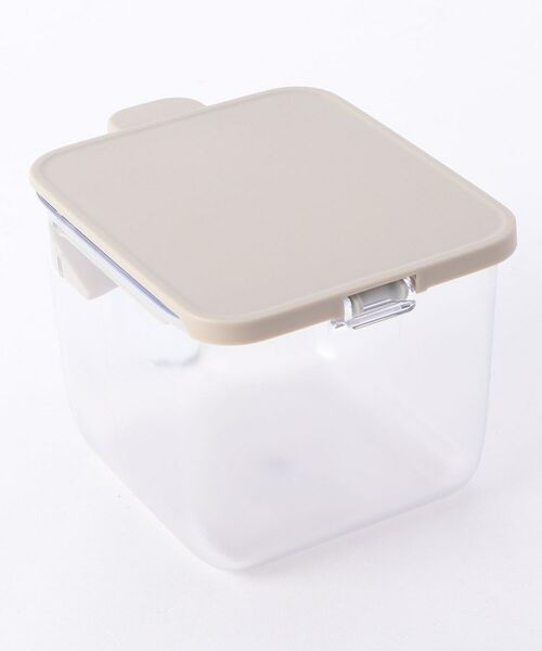 212 KITCHEN STORE / トゥーワントゥーキッチン ストア キッチンツール | 調味料ポット ワイド グレージュ ＜marna マーナ＞ | 詳細2