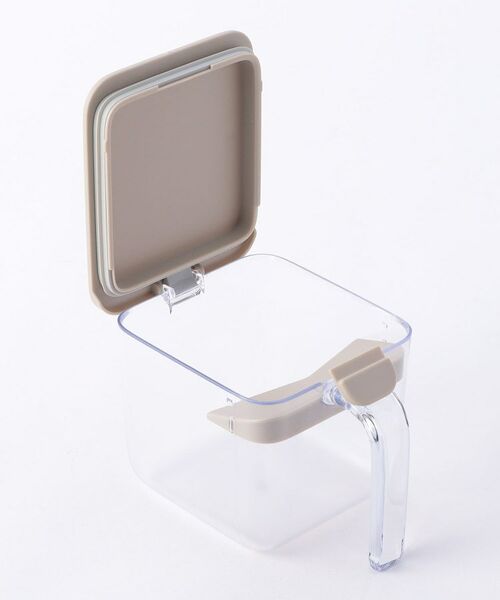 212 KITCHEN STORE / トゥーワントゥーキッチン ストア キッチンツール | 調味料ポット ワイド グレージュ ＜marna マーナ＞ | 詳細5