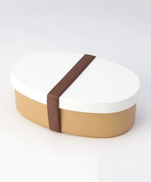 212 KITCHEN STORE / トゥーワントゥーキッチン ストア インテリア・生活雑貨・ホビー・ステーショナリー | やさしい彩 抗菌小判弁当 白 | 詳細1