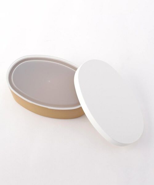 212 KITCHEN STORE / トゥーワントゥーキッチン ストア インテリア・生活雑貨・ホビー・ステーショナリー | やさしい彩 抗菌小判弁当 白 | 詳細3