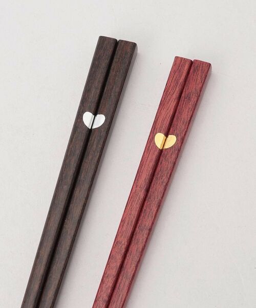 212 KITCHEN STORE / トゥーワントゥーキッチン ストア インテリア・生活雑貨・ホビー・ステーショナリー | 初膳 夫婦箸 BOXセット ハート | 詳細2