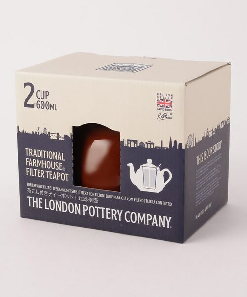 212 KITCHEN STORE / トゥーワントゥーキッチン ストア インテリア・生活雑貨・ホビー・ステーショナリー | ファームハウス ティーポット ロッキンガムブラウン ２カップ ＜London Pottery  ロンドンポタリー＞ | 詳細6