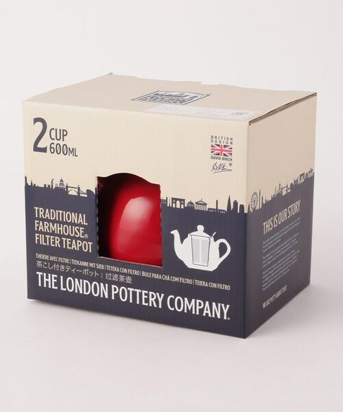 212 KITCHEN STORE / トゥーワントゥーキッチン ストア インテリア・生活雑貨・ホビー・ステーショナリー | ファームハウス ティーポット レッド 2カップ ＜London Pottery  ロンドンポタリー＞ | 詳細6