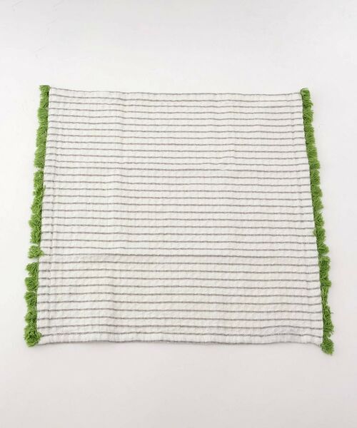 212 KITCHEN STORE / トゥーワントゥーキッチン ストア インテリア・生活雑貨・ホビー・ステーショナリー | フリンジ付きキッチンクロス GR | 詳細1