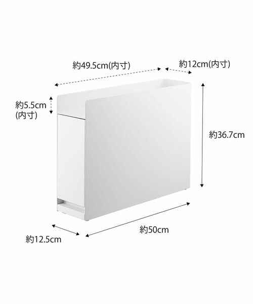 212 KITCHEN STORE / トゥーワントゥーキッチン ストア キッチンツール | 隠せる調味料ラック WH  山崎実業 ＜tower タワー＞ | 詳細7