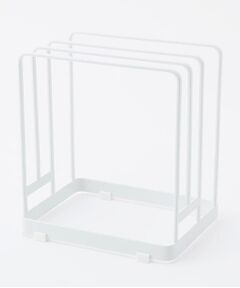 212 KITCHEN STORE / トゥーワントゥーキッチン ストア キッチンツール | 丸いまな板が置ける まな板スタンド ホワイト 山崎実業 ＜tower タワー＞