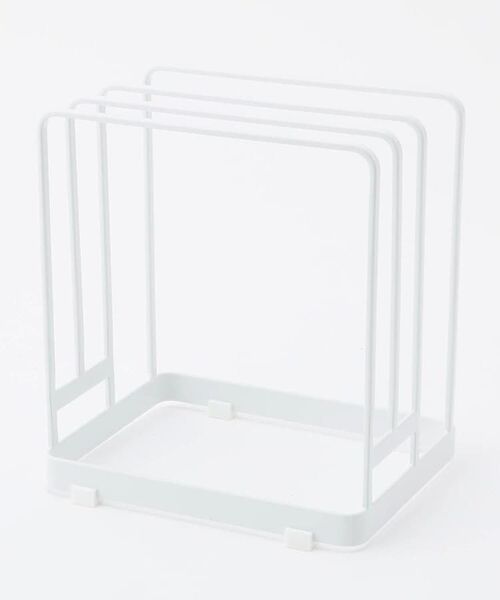 212 KITCHEN STORE / トゥーワントゥーキッチン ストア キッチンツール | 丸いまな板が置ける まな板スタンド ホワイト 山崎実業 ＜tower タワー＞ | 詳細1