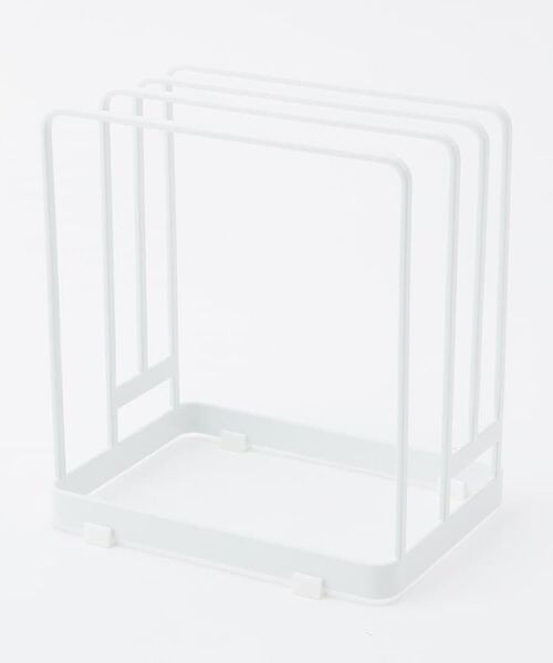 212 KITCHEN STORE / トゥーワントゥーキッチン ストア キッチンツール | 丸いまな板が置ける まな板スタンド ホワイト 山崎実業 ＜tower タワー＞ | 詳細2