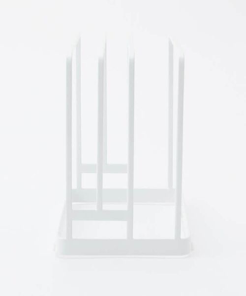 212 KITCHEN STORE / トゥーワントゥーキッチン ストア キッチンツール | 丸いまな板が置ける まな板スタンド ホワイト 山崎実業 ＜tower タワー＞ | 詳細3