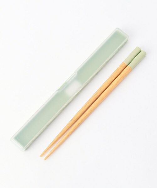 212 KITCHEN STORE / トゥーワントゥーキッチン ストア インテリア・生活雑貨・ホビー・ステーショナリー | ansio スリム箸箱セット HS-18 GR | 詳細1