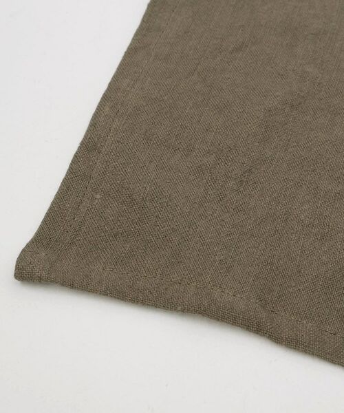 212 KITCHEN STORE / トゥーワントゥーキッチン ストア インテリア・インテリア雑貨 | ヘンプキッチンクロス 45×60 カーキ ＜Homeland ホームランド＞ | 詳細3