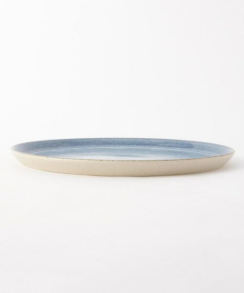 212 KITCHEN STORE / トゥーワントゥーキッチン ストア 食器 | 信楽 フラットプレート 28cm 青萩 ＜Homeland ホームランド＞ | 詳細2