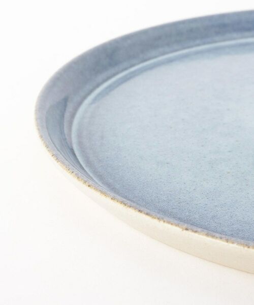 212 KITCHEN STORE / トゥーワントゥーキッチン ストア 食器 | 信楽 フラットプレート 28cm 青萩 ＜Homeland ホームランド＞ | 詳細4