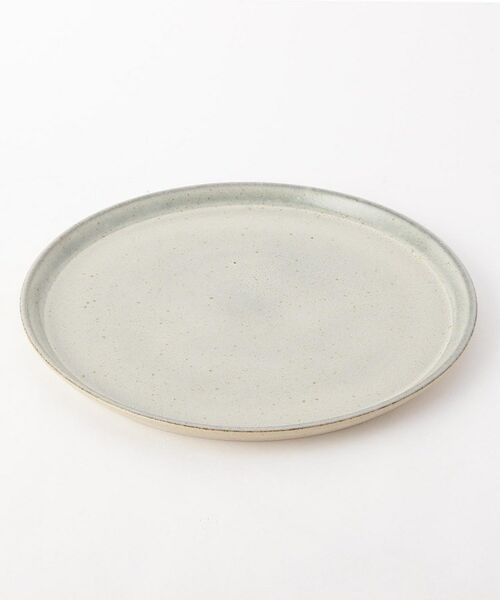 212 KITCHEN STORE / トゥーワントゥーキッチン ストア 食器 | 信楽 フラットプレート 28cm 鼠萩 ＜Homeland ホームランド＞ | 詳細1