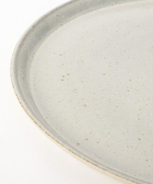 212 KITCHEN STORE / トゥーワントゥーキッチン ストア 食器 | 信楽 フラットプレート 28cm 鼠萩 ＜Homeland ホームランド＞ | 詳細4