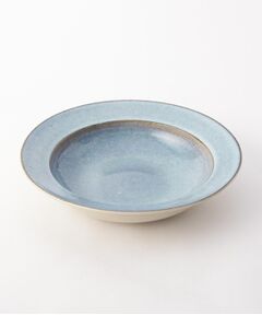 212 KITCHEN STORE / トゥーワントゥーキッチン ストア 食器 | 信楽 深皿 24cm 青萩 ＜Homeland ホームランド＞