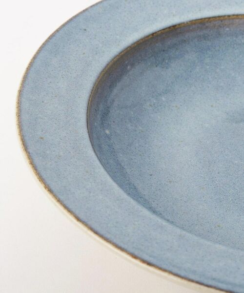 212 KITCHEN STORE / トゥーワントゥーキッチン ストア 食器 | 信楽 深皿 24cm 青萩 ＜Homeland ホームランド＞ | 詳細4