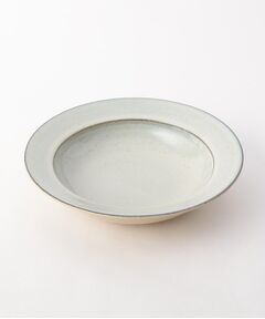 212 KITCHEN STORE / トゥーワントゥーキッチン ストア 食器 | 信楽 深皿 24cm 鼠萩 ＜Homeland ホームランド＞