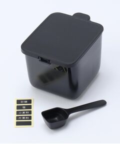 212 KITCHEN STORE / トゥーワントゥーキッチン ストア キッチンツール | 調味料ポット ワイド J921 BK ＜marna マーナ＞